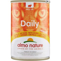 Almo Nature chicken Adult Cat 400gr 24 ΤΕΜΑΧΙΑ (ΚΟΥΤΑ)