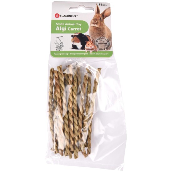 SAT ALGI CHEWING ROPE SEAGRASS NATURE 15PCS 11CM