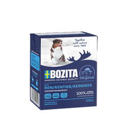 BOZITA WITH REINDEER – CHUNKS IN JELLY 37g