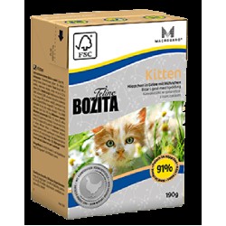 Bozita Kitten Κομματάκια σε σάλτσα με Κοτόπουλο 190gr