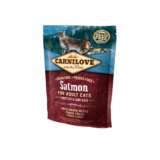 Carnilove® Cat Adult Salmon sensitive and long hair 400gr