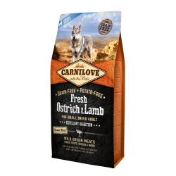 Carnilove Fresh® Dog Adult Small Ostrich & Lamb 6kg
