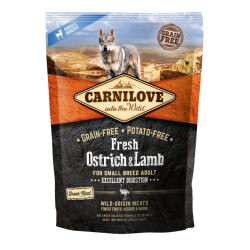 Carnilove Fresh® Dog Adult Small Ostrich & Lamb 1.5kg