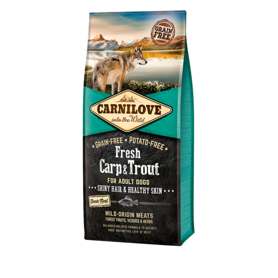 Carnilove Fresh® Dog Adult Carp & Trout 12kg