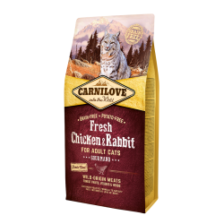 Carnilove Fresh® Cat Adult Chicken & Rabbit Gourmand 6kg
