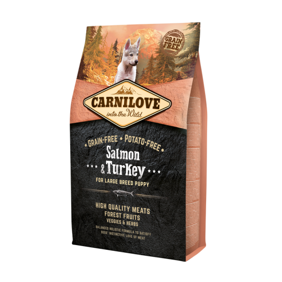 Carnilove® Puppy Salmon & Turkey Large 4kg