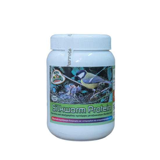 Evia Parrots (Πούδρα Εντόμων) Silkworm Protein 150gr