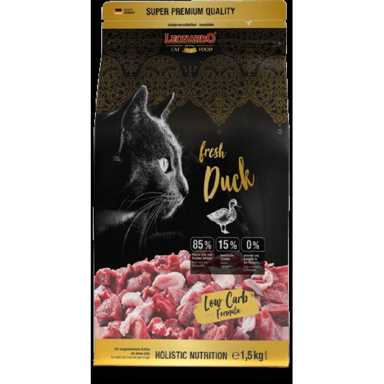 Leonardo Cat Food Adult Fresh Duck 250gr