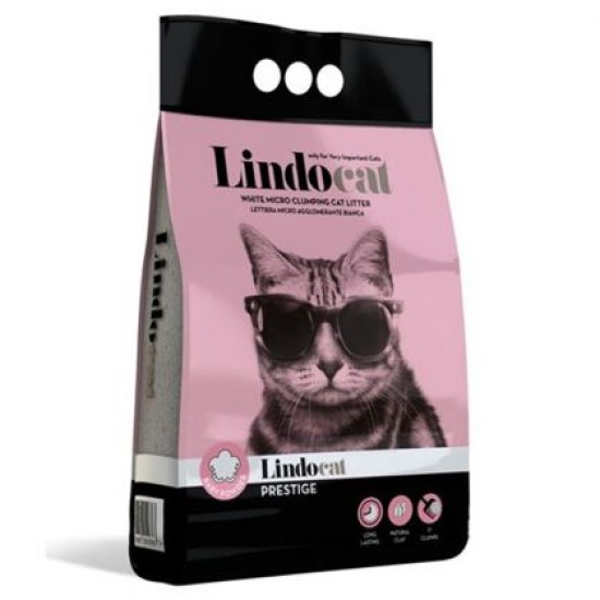 Lindocat-Clumping-με-Άρωμα-Baby-Powder-10L + 5L  ΔΩΡΟ