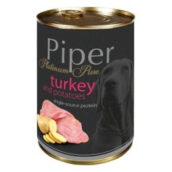 Piper Platinum Pure Adult Γαλοπούλα & Πατάτα  400g