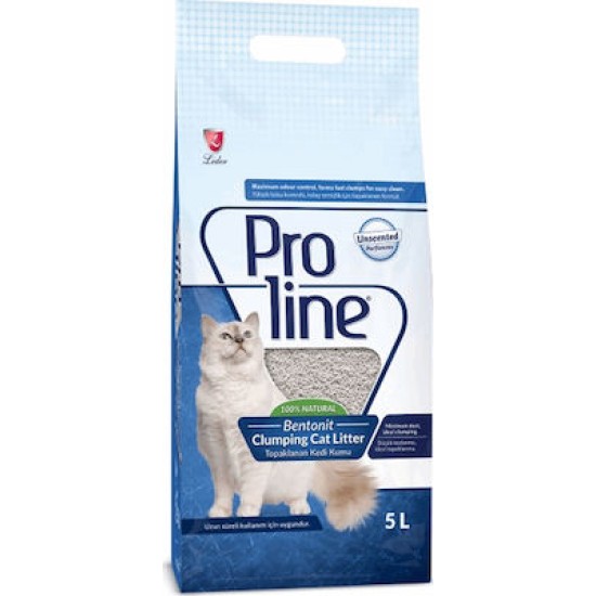 Pro Line Bentonite Άμμος Γάτας Clumping 5lt