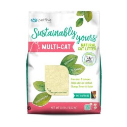 SUSTAINABLY YOURS BIODEGRADABLE CAT LITTER MULTI CAT 4.53kg