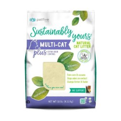SUSTAINABLY YOURS BIODEGRADABLE CAT LITTER MULTI CAT PLUS 4.53kg