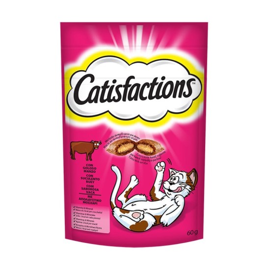 Catisfactions Snacks 60g ΜΟΣΧΑΡΙ