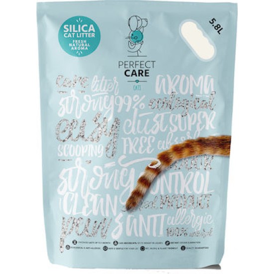 Perfect Care Silica Natural Κρυσταλλική Άμμος Γάτας 5.8lt