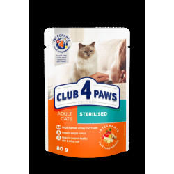 Club 4 Paws Sterilized Pouch 80gr