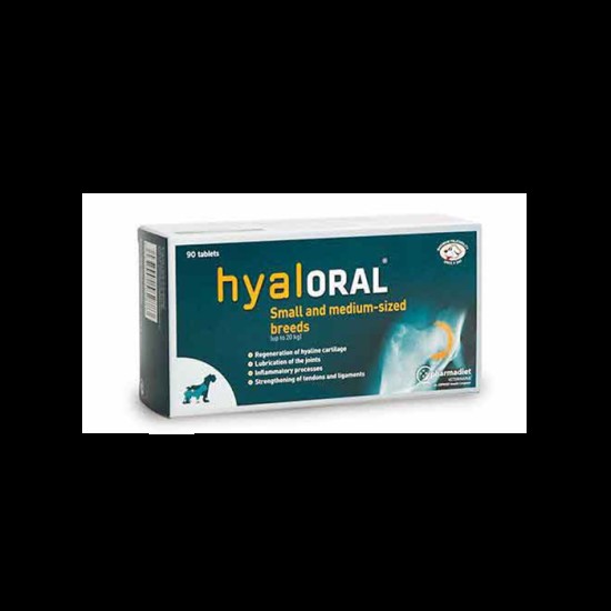 HYALORAL SMALL & MEDIUM SIZED BREEDS 90TABS