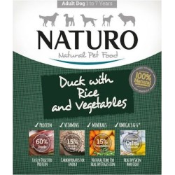 Naturo Adult Λαχανικά / Πάπια / Ρύζι 400gr
