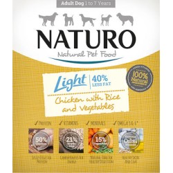 Naturo Light Κοτόπουλο / Λαχανικά / Ρύζι 400gr