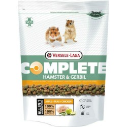  Versele Laga Complete Hamster & Gerbil Μήλο, Ροδάκινο & Κοτόπουλο 500gr