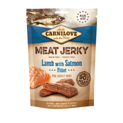 Carnilove Dog Snack Meat Jerky Lamb with Salmon Fillet 100gr
