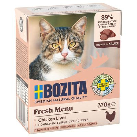 bozita κοτόπουλο συκώτι σε σάλτσα 370g