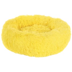 BASKET KREMS ROUND YELLOW 50X50X16CM