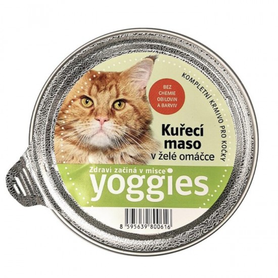 Υγρή Τροφή Γάτας με Κοτόπουλο Yoggies 85g