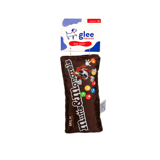 GLEE ΠΑΙΧΝΙΔΙ ΣΚΥΛΟΥ M&M CANDY SQUEAKY 18x8cm