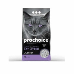 Άμμος Γάτας ProChoice White Bentonite Με Άρωμα Λεβάντα 10L