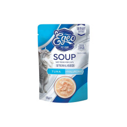 EGEO CAT SOUP STERILIZED TUNA & HYALURONIC ACID 85g