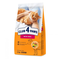 Club 4 Paws Cat Adult Μοσχάρι 2kg