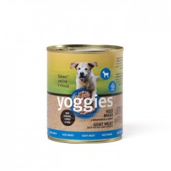 Μονοπρωτεϊνική Κονσέρβα Σκύλου με Κατσικίσιο Κρέας, Πατάτα & Καρότο Yoggies 400g