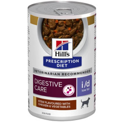 Hill's PD Canine i/d Low Fat Stew Κοτόπουλο και Λαχανικά 354gr 