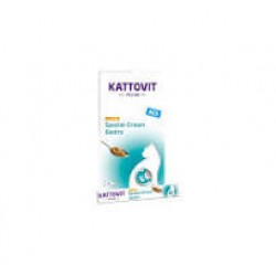 Kattovit Gastro Cream 6x15gr Κρεμώδες Σνακ για Γάτες