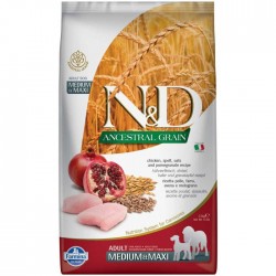N&D Ancestral CHICKEN & POMEGRANATE adult med/max 12kg