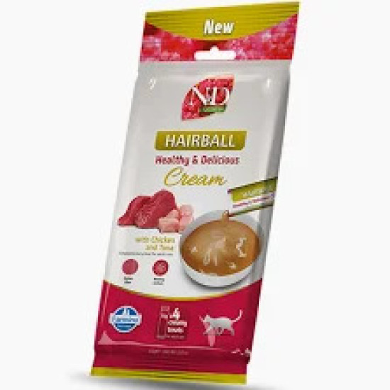Hairball • Healthy & Delicious Cream with Chicken & Tuna 60g