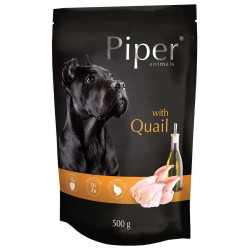 υγρη τροφη Σκύλου Piper Quail Ορτύκι 500gr