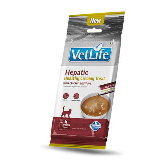 Vet Life Cat Creamy Treat Hepatic with Chicken & Tuna 60gr