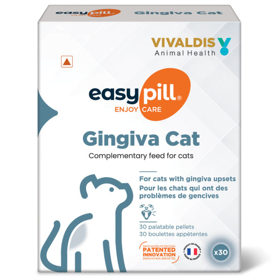 Easypill Gingiva Cat – Συμπλήρωμα Φλεγμονές Ούλων Γάτες 