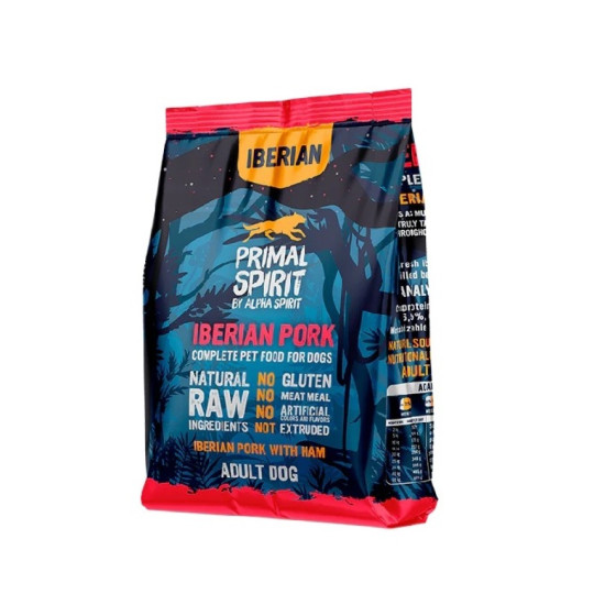 Ξηρά Τροφή Σκύλου Primal Spirit Iberian Pork 1kg