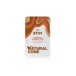 NATURAL CODE ST01 STERILISED ΦΑΚΕΛΑΚΙ ΤΟΝΟΣ ΛΙΝΑΡΟΣΠΟΡΟΣ 70GR