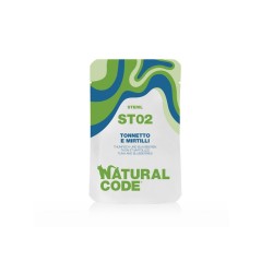 NATURAL CODE ST02 STERILISED ΦΑΚΕΛΑΚΙ ΤΟΝΟΣ ΜΥΡΤΙΛΛΑ 70GR