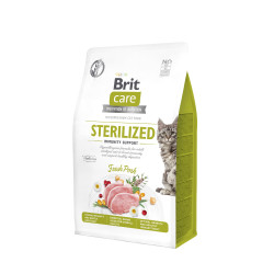 Brit Care® Cat GF Sterilized Immunity Support Pork 2kg