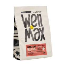 Wellmax Adult Cat Sterilized με Βοδινό 2kg 