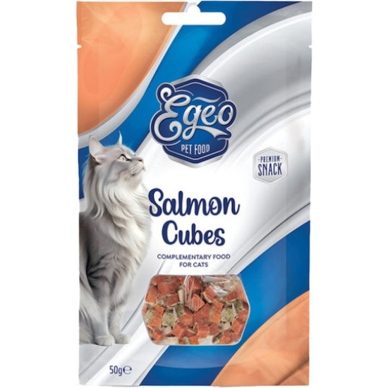 Egeo Salmon Cubes  50gr