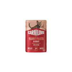 Carnilove kitten  Rabbit enriched with Marigold 85g