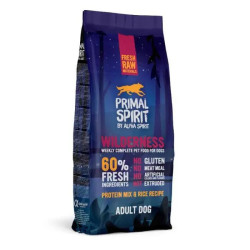 Primal Spirit Ξηρά Τροφή Σκύλου 60% Wilderness 12kg