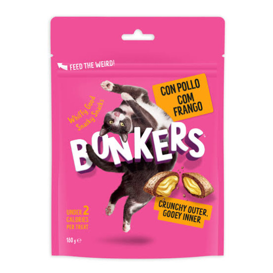 Bonkers Paw Lickin’ Chicken – Τραγανές Λιχουδιές Κοτόπουλου (180g)