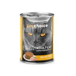 ProChoice Cat Pate Grain Free Adult Κοτόπουλο 400gr